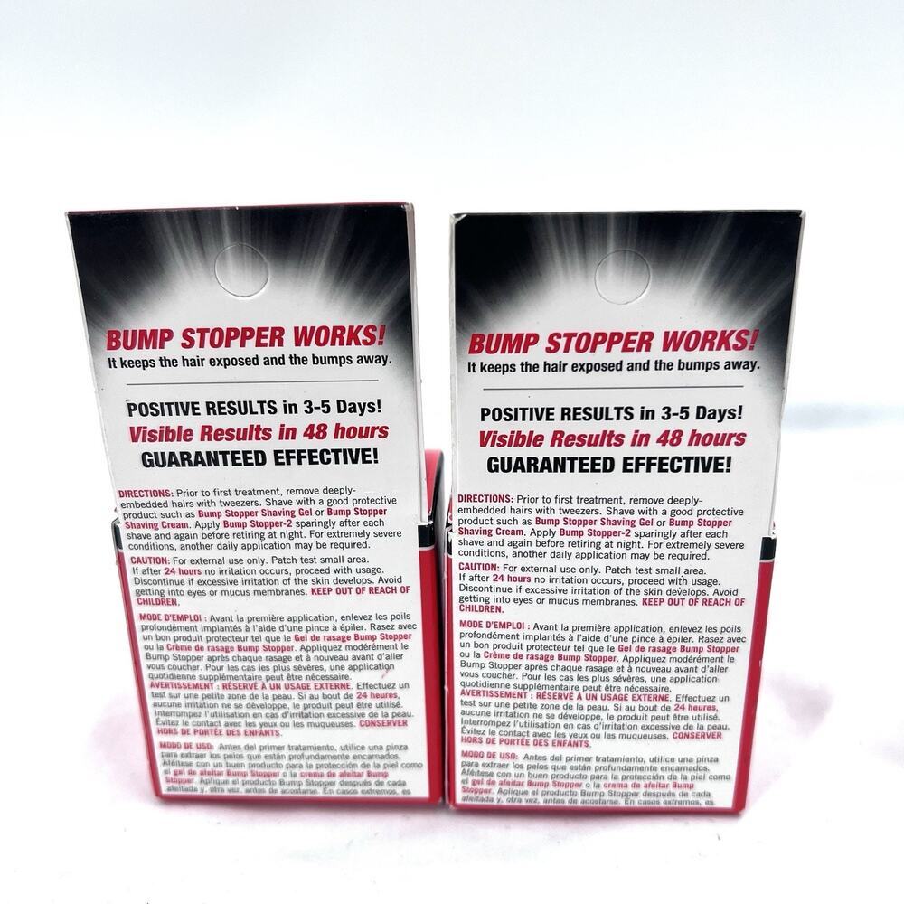 High Time Bump Stopper-2 Double Strength Razor Bump Treatment 0.5oz - 2 PACK - Picture 3 of 4
